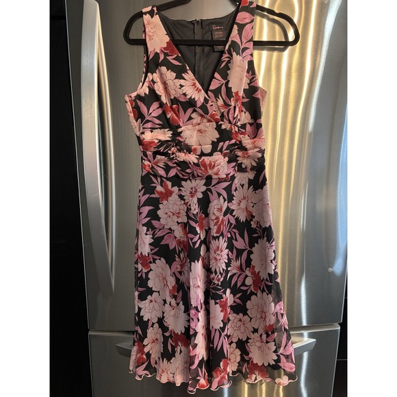 Speechless Womens Pink Red Floral  Sleeveless Dress‎ Size 7 Summer - Picture 1 of 5